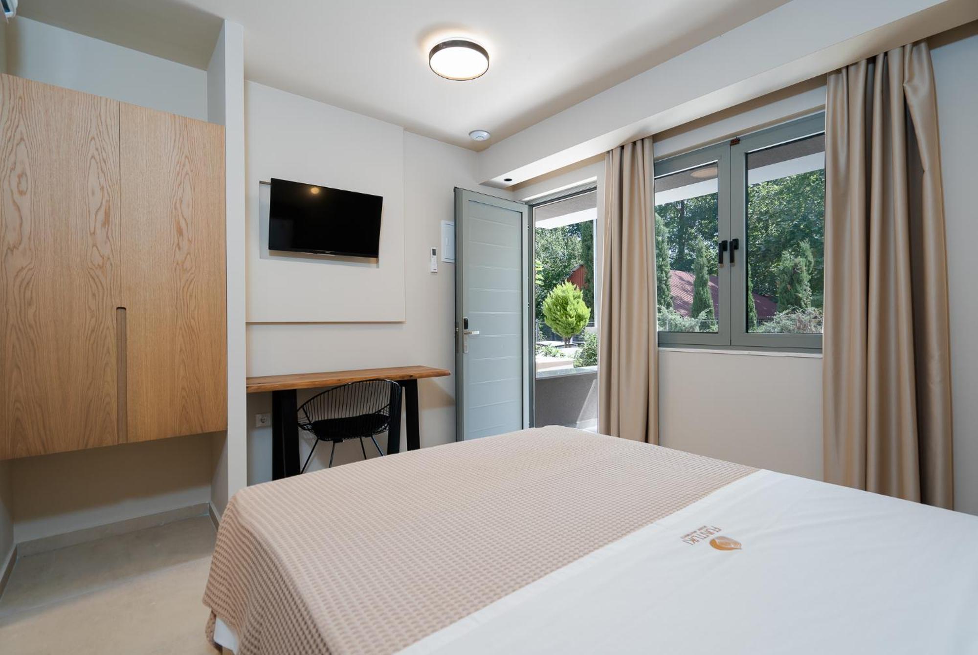 Funtuki Seaside Apartments Leptokaryá Bilik gambar