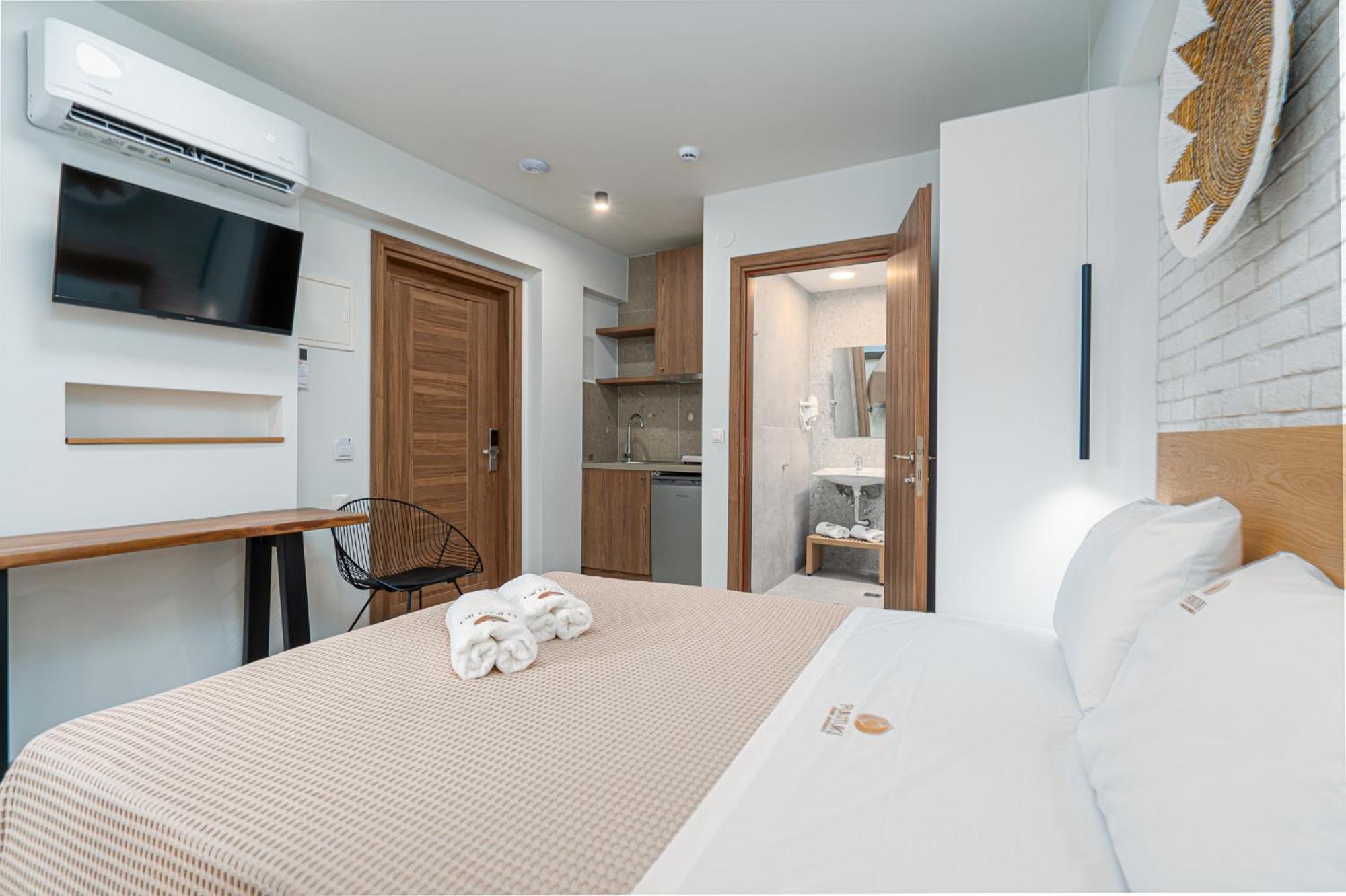 Funtuki Seaside Apartments Leptokaryá Bilik gambar